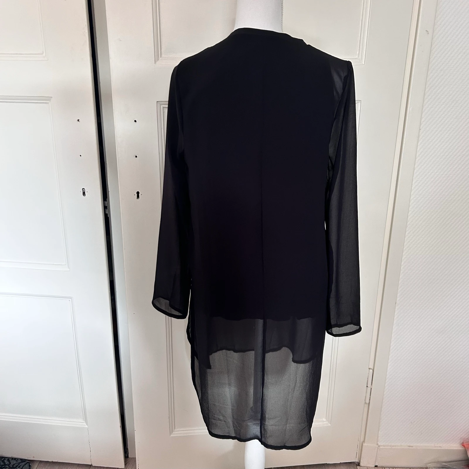 Esmara Túnica Top Negro Transparente - Talla M (38) – photo 4